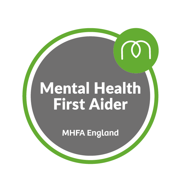 MHFA Mental Health First Aider Badge Colour